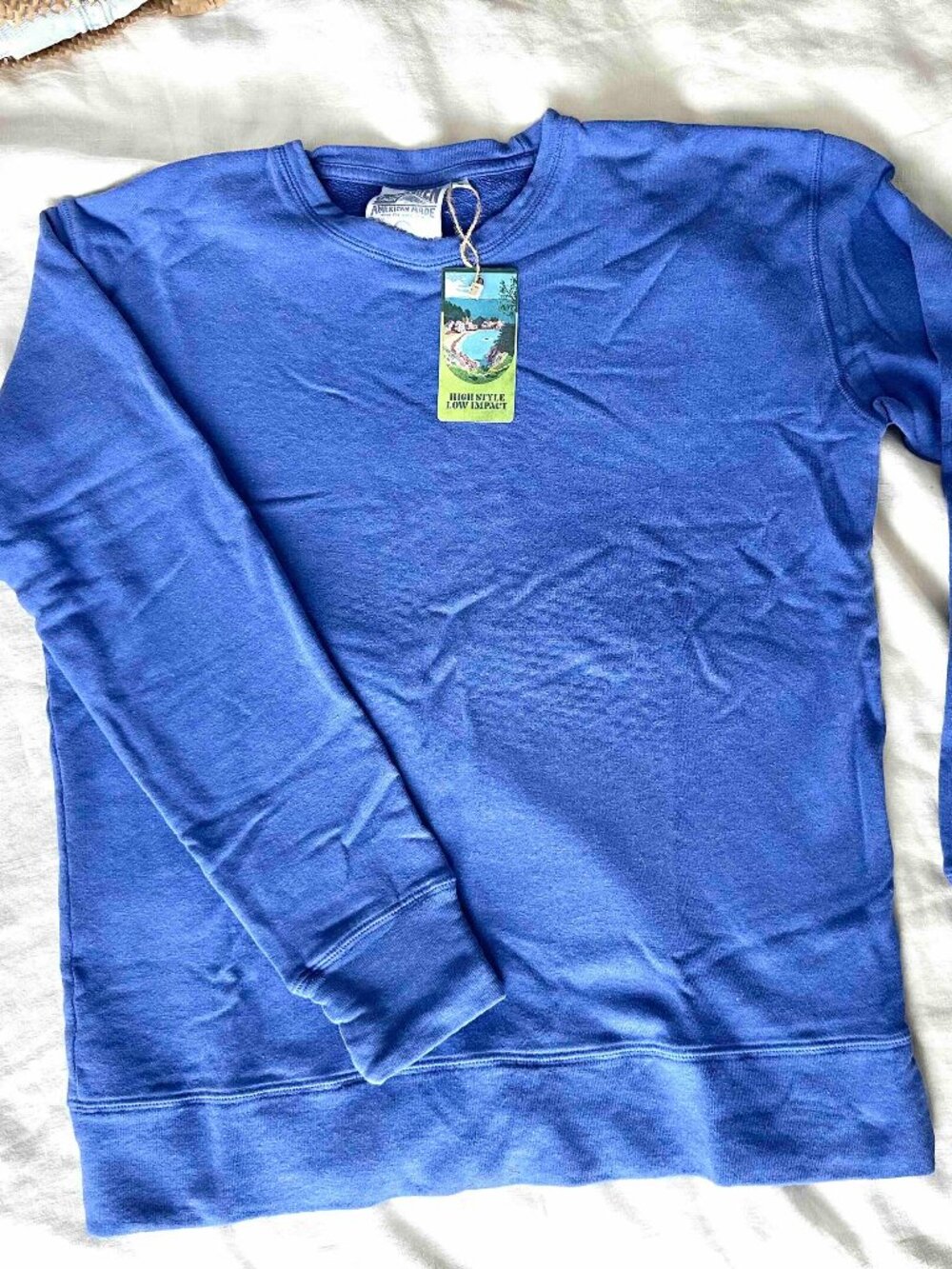 Jungmaven, Tahoe Sweatshirt, Grape Soda, Small, NWT
